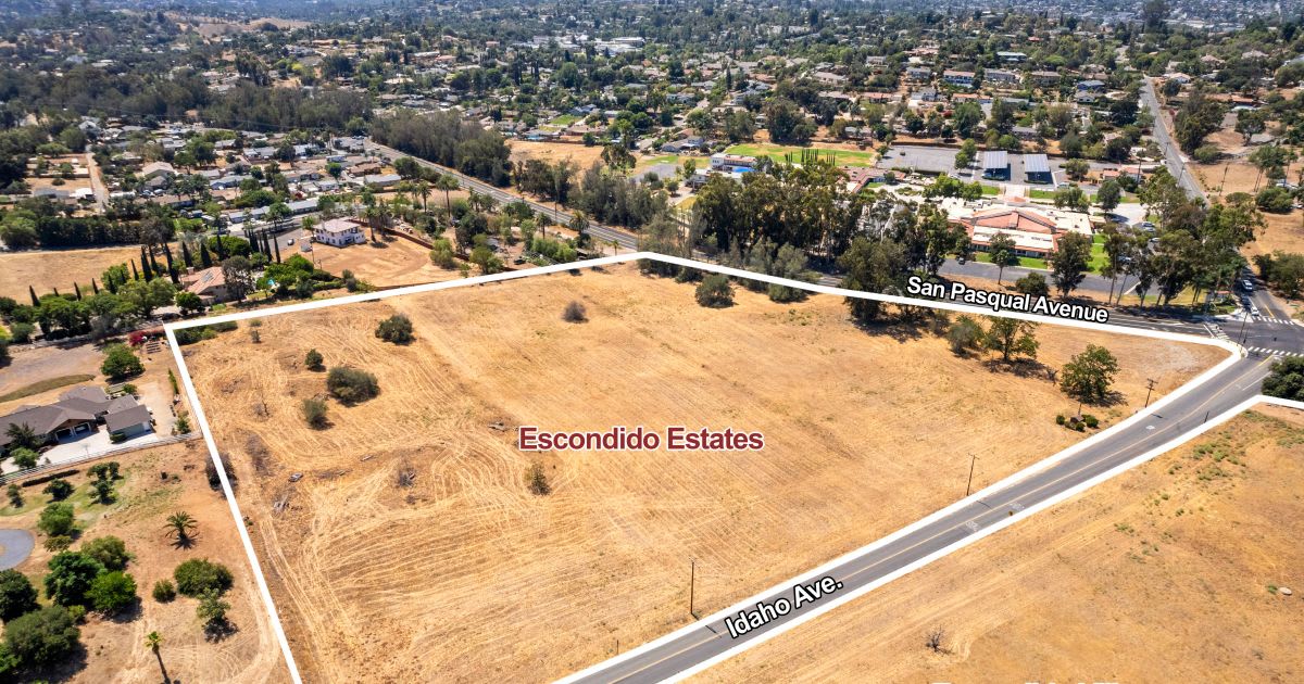 20-lot Subdivision in Escondido Unanimously Approved