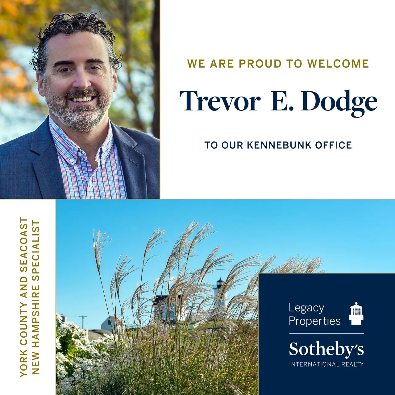 Kennebunk Office Welcomes Trevor E. Dodge