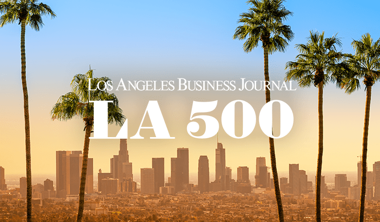 Honor Roll: The Agency Named Among L.A.’s Most Influential Leaders & Top Ranking Brokerages