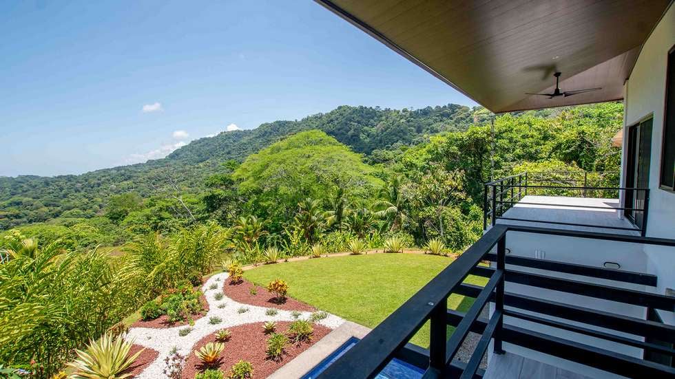 Tropical Ocean View Home with Pool in Escaleras Dominical