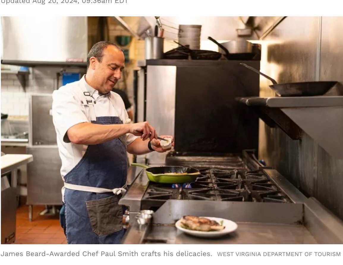 This West Virginia Chef Is The State’s First James Beard Award Winner