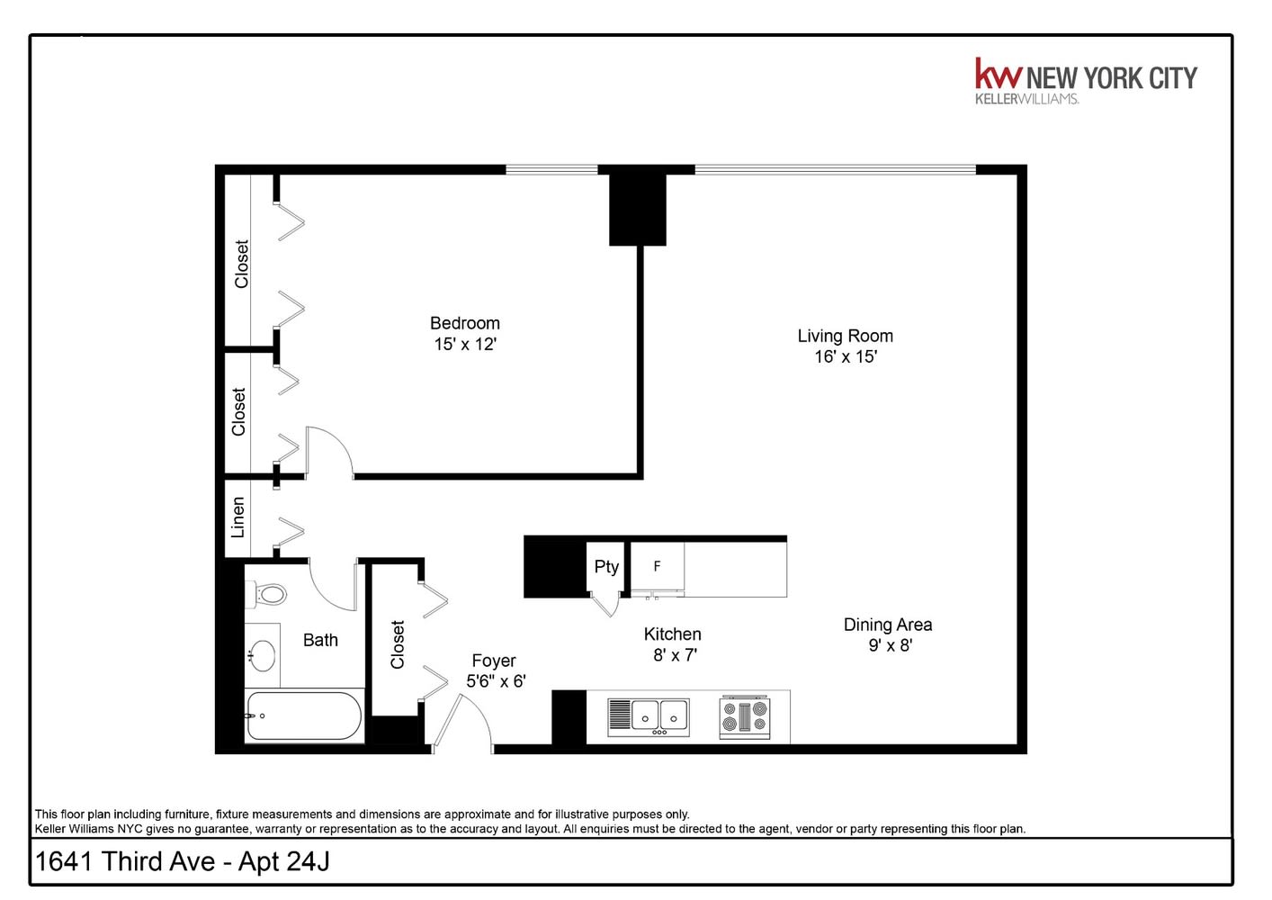 1641 3rd Ave, Unit 24J