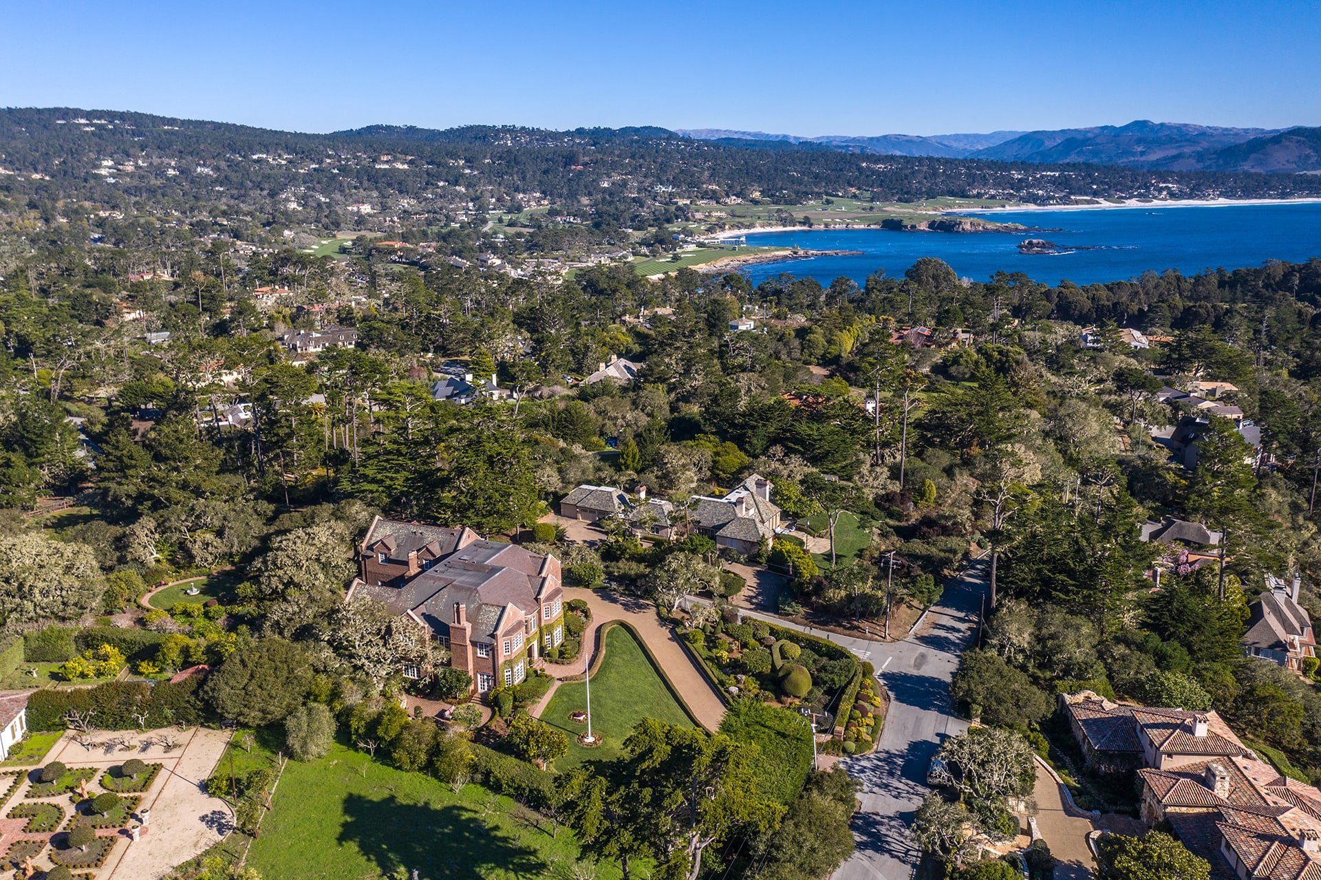 Pebble Beach Oceanview Estate - 1303 Padre Lane