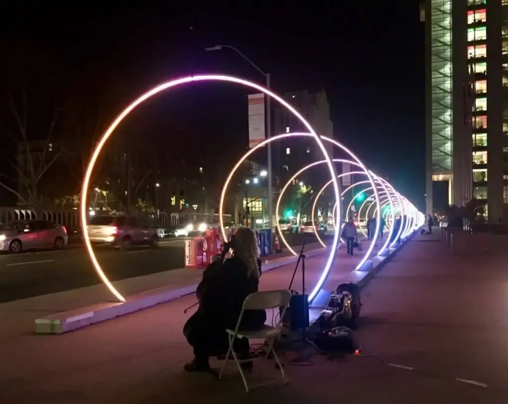 The Popular “Sonic Runway” Art Installation is Returning to San Jose this November