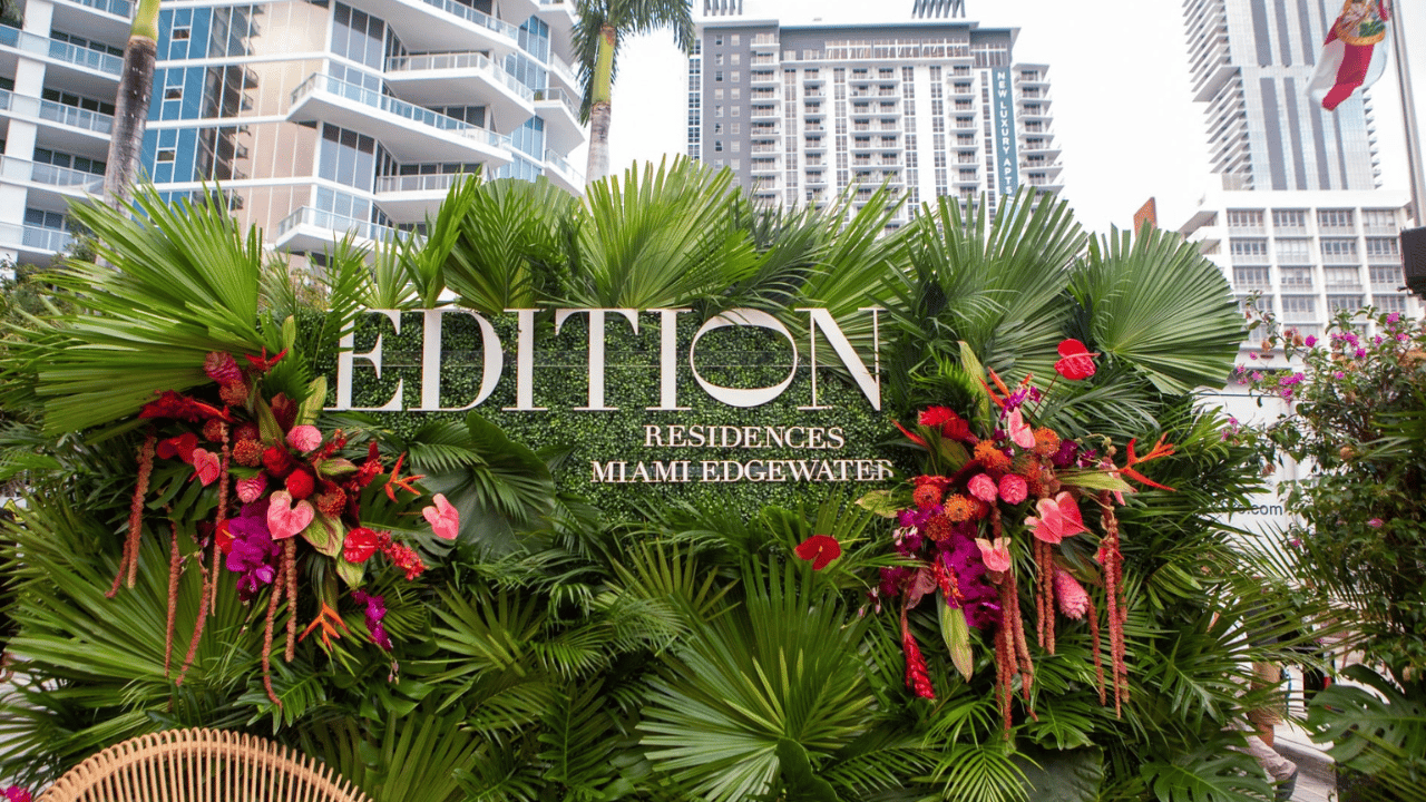 Edition Residences with $160M in reservations