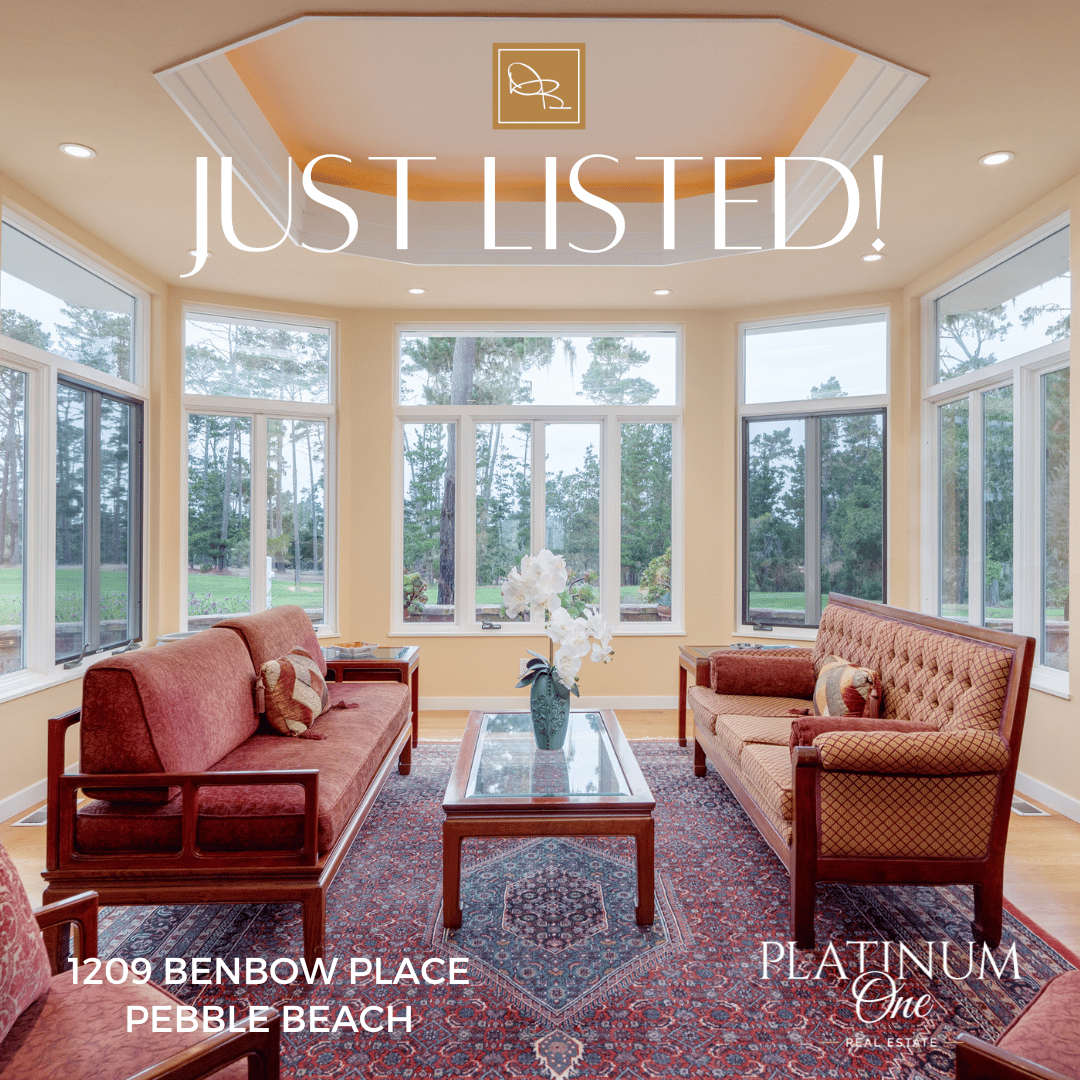 Serene Pebble Beach Home Just Listed!