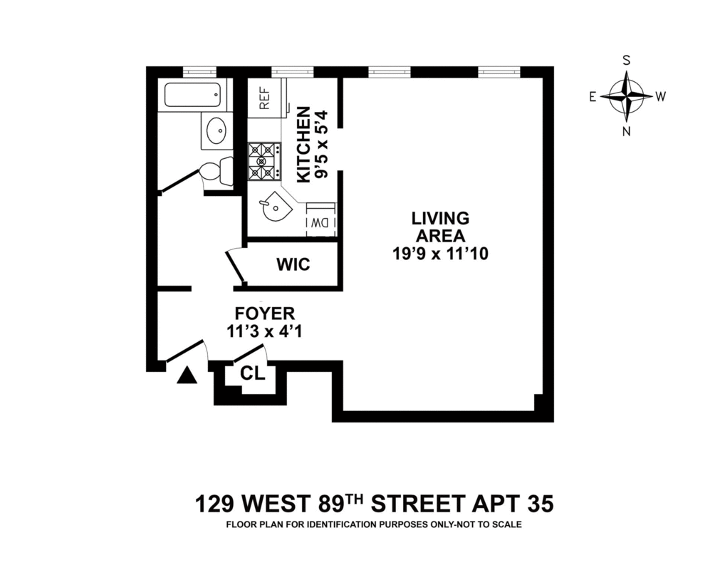 129 West 89th Street Unit: 35