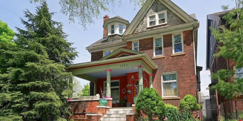 117-year-old home hits market in Detroit neighborhood where prices are spiking