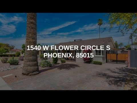 1540 W FLOWER Circle S | Phoenix Real Estate