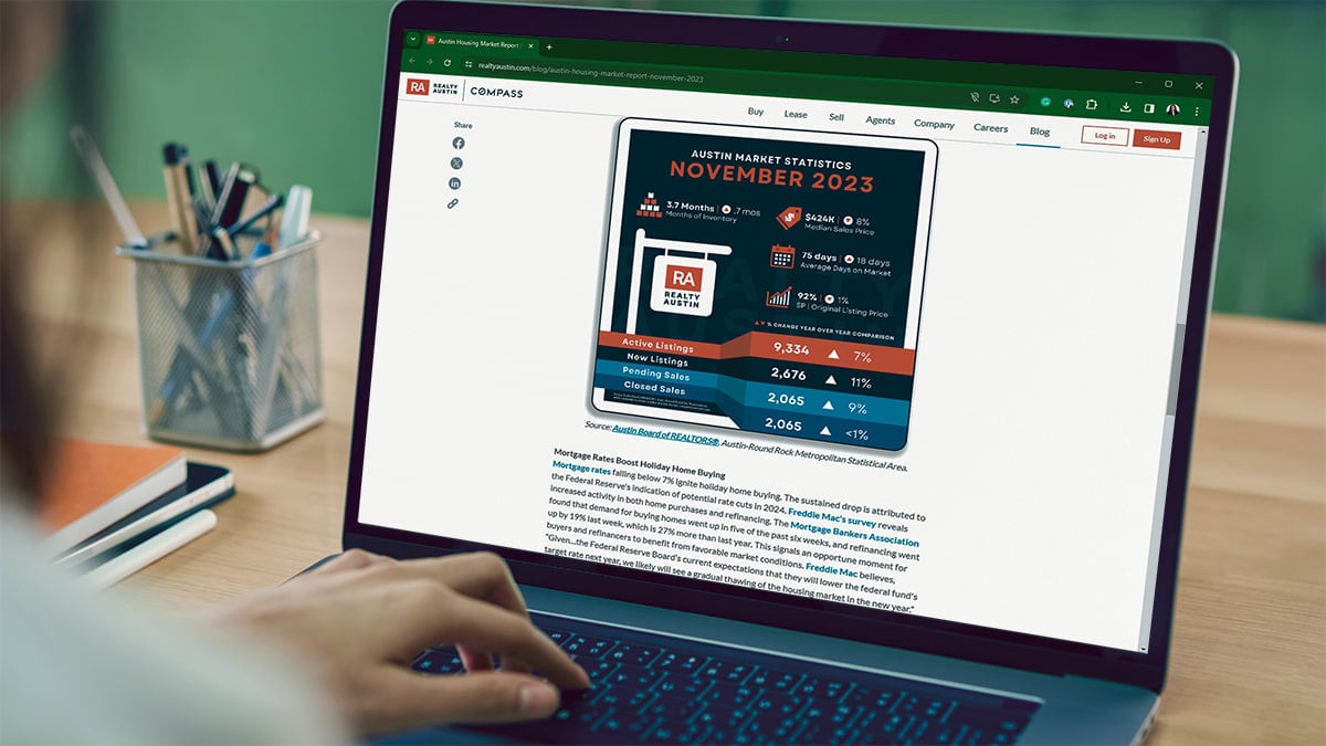 Austin Housing Market Report November 2023