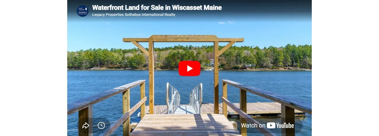 Waterfront Land for Sale in Wiscasset Maine