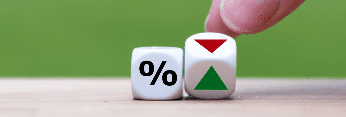 a symbolic representation of interest rate fluctuations and decision-making. 