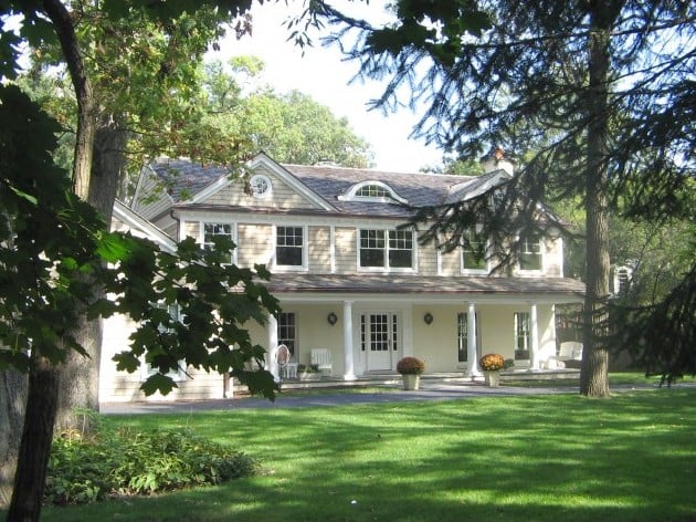 The Home Exudes Classic Elegance