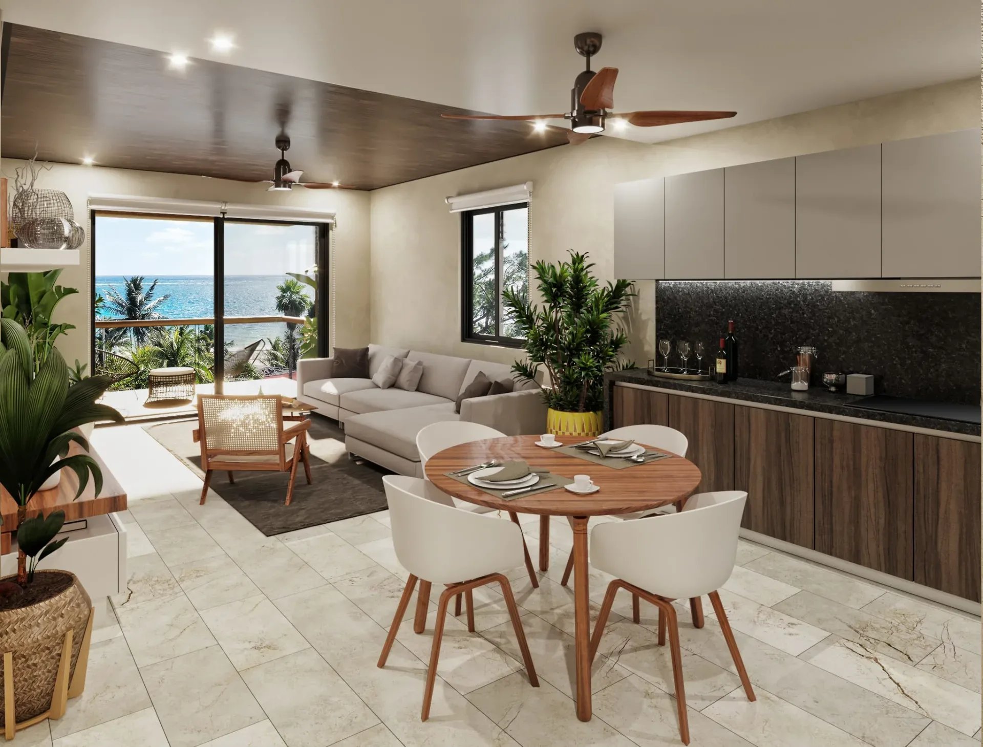 APARTENT WITH OCEAN VIEW AND LOCK OFF BEDROOM