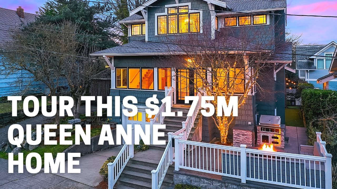 Tour a $1.75M Queen Anne Craftsman, Seattle
