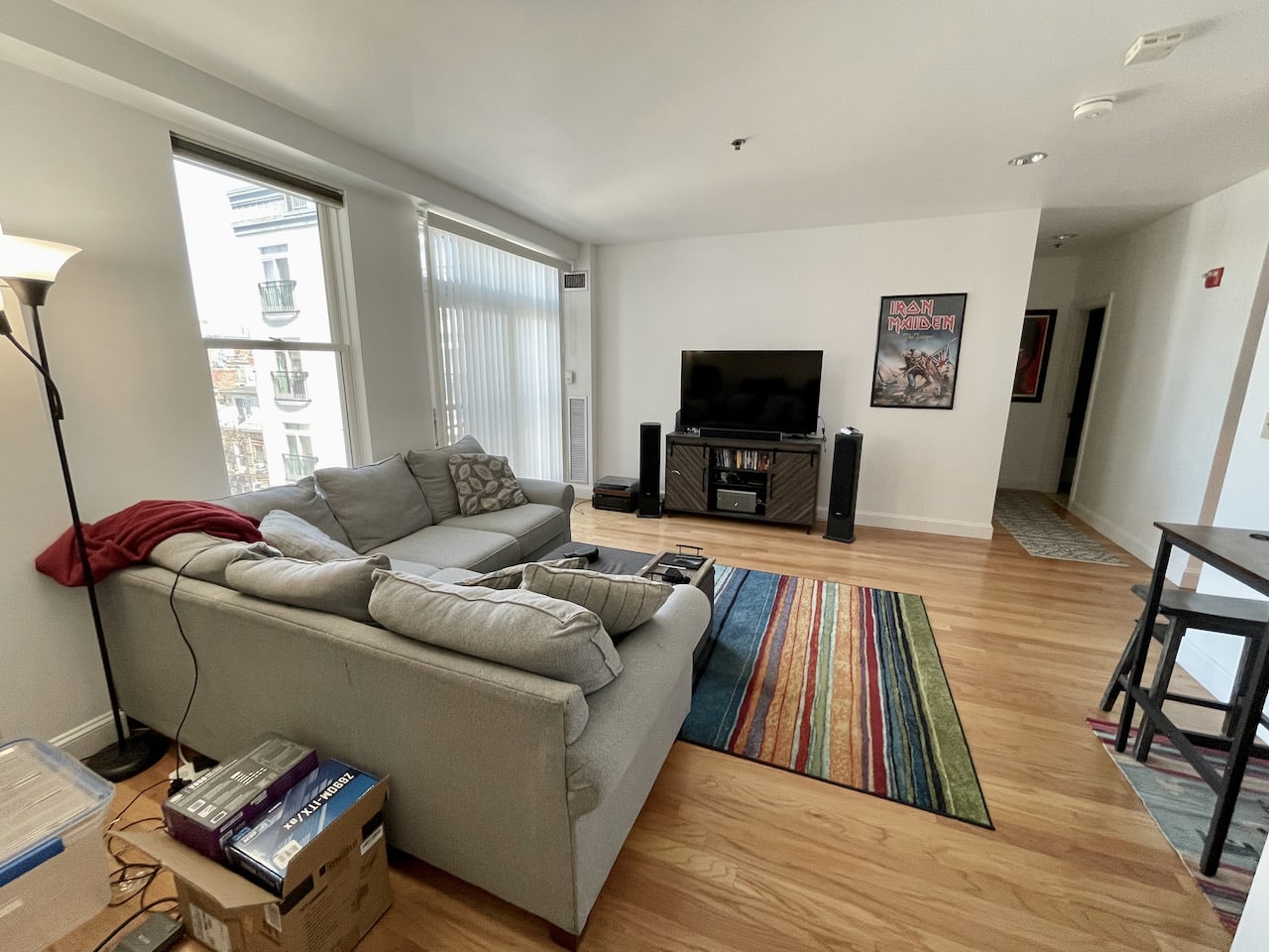 Washington Street 1 Bed 1 Bath - Renovated W. Garage Parking (INCLUDED), Central Air and Common Outdoor Space! 