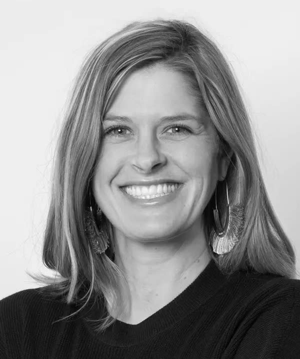 Krissy albert headshot black and white