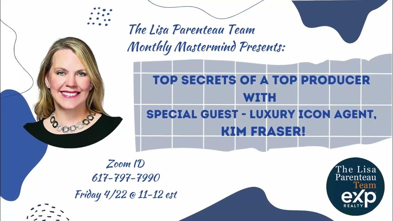 Top Secrets of a Top Producer With Kim Fraser!