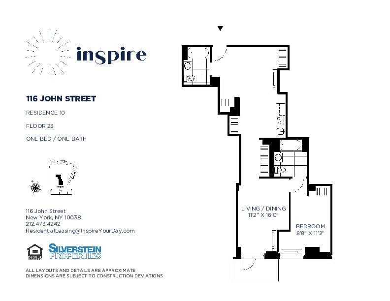 116 John Street, Apt 2310