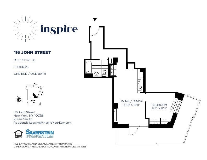 116 John Street, Apt 2608