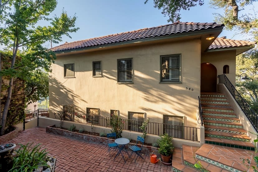 A Beautiful 1924 Spanish View Home Located on Alta Vista Avenue, South Pasadena