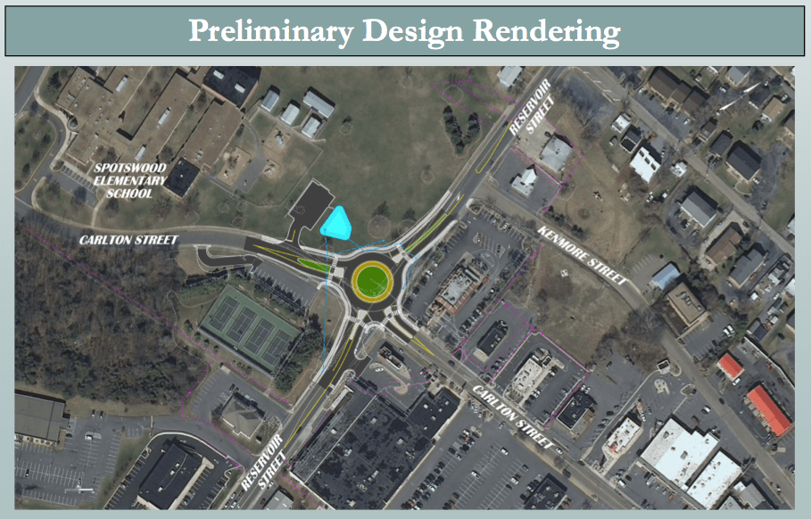 New Roundabout Coming to Intersection of Reservoir and Carlton