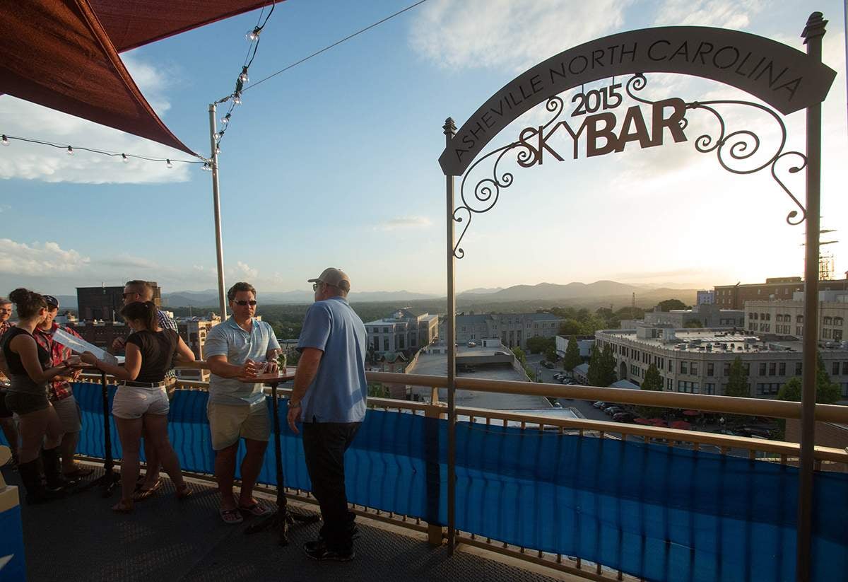 Summer in Asheville - Skybar