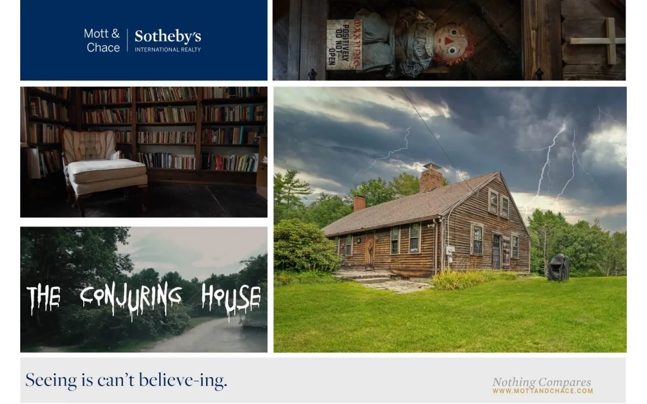 Spooky Season: “The Conjuring” Haunted House for Sale in Rhode Island