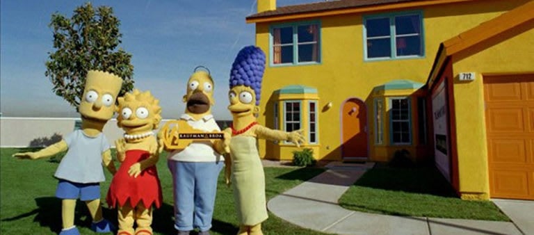 The Real Life Home of The Simpsons