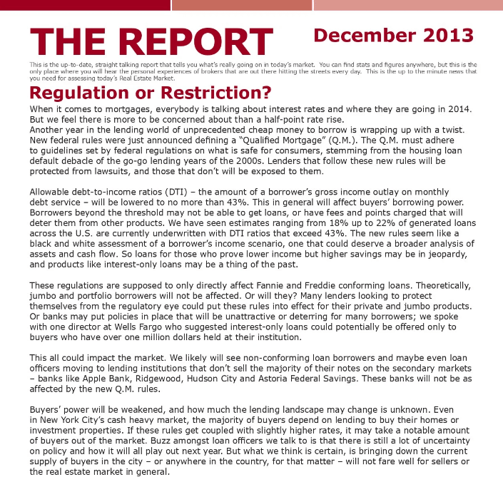 The Meier Report - December 2013