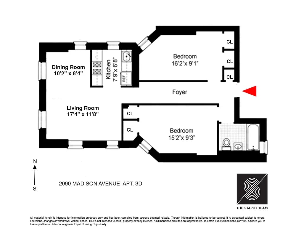 2090 Madison Ave APT 3D