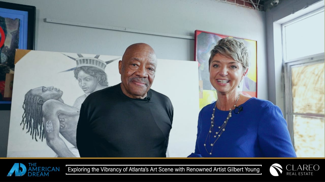 Exploring the Vibrancy of Atlanta's Art Scene with Renowned Artist Gilbert Young: Unfolding the American Dream