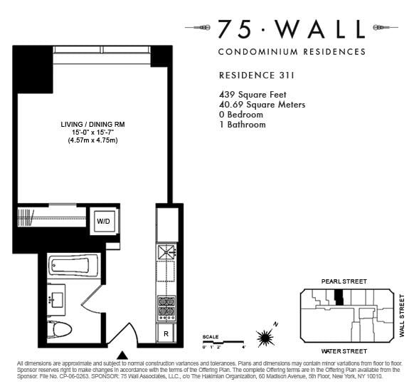 75 Wall Street, Apt 38-R