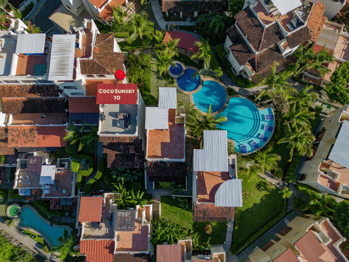 Panoramic Ocean View Townhouse in Playas del Coco