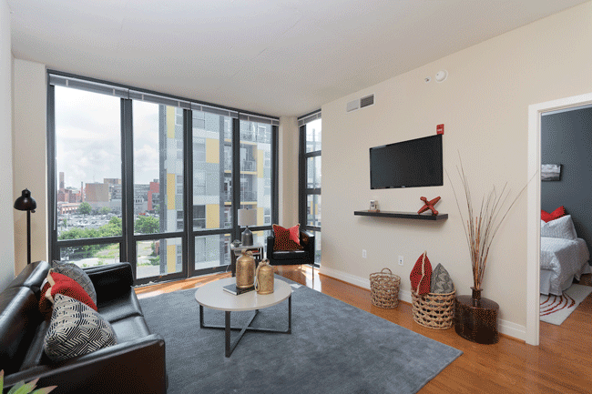 New Listing! 1 Bed + Den With Private Patio