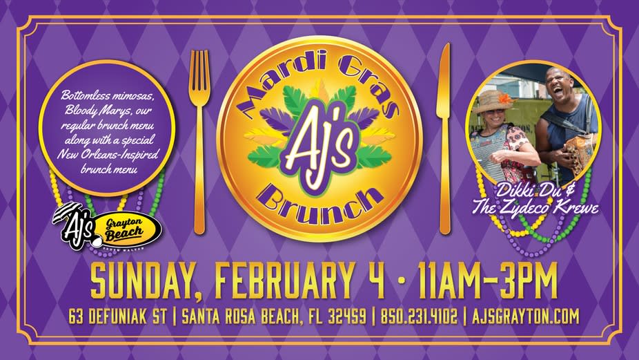 Mardi Gras Brunch & Live Music