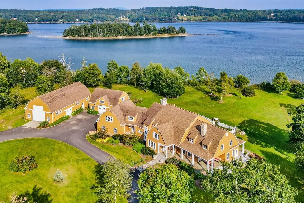 Discover a Grand Waterfront Estate Vacation Rental in Castine