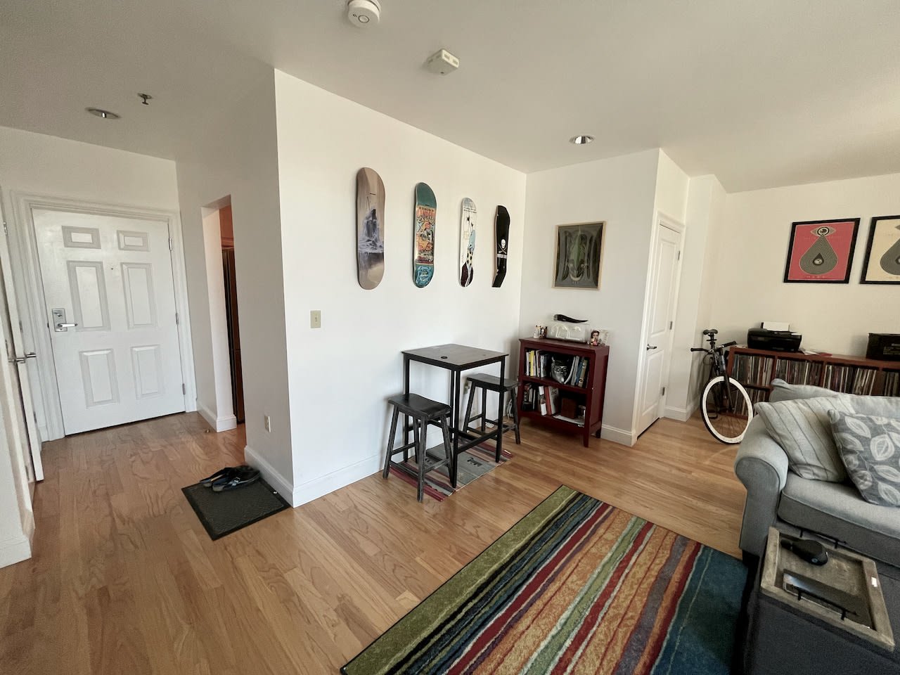 Washington Street 1 Bed 1 Bath - Renovated W. Garage Parking (INCLUDED), Central Air and Common Outdoor Space! 