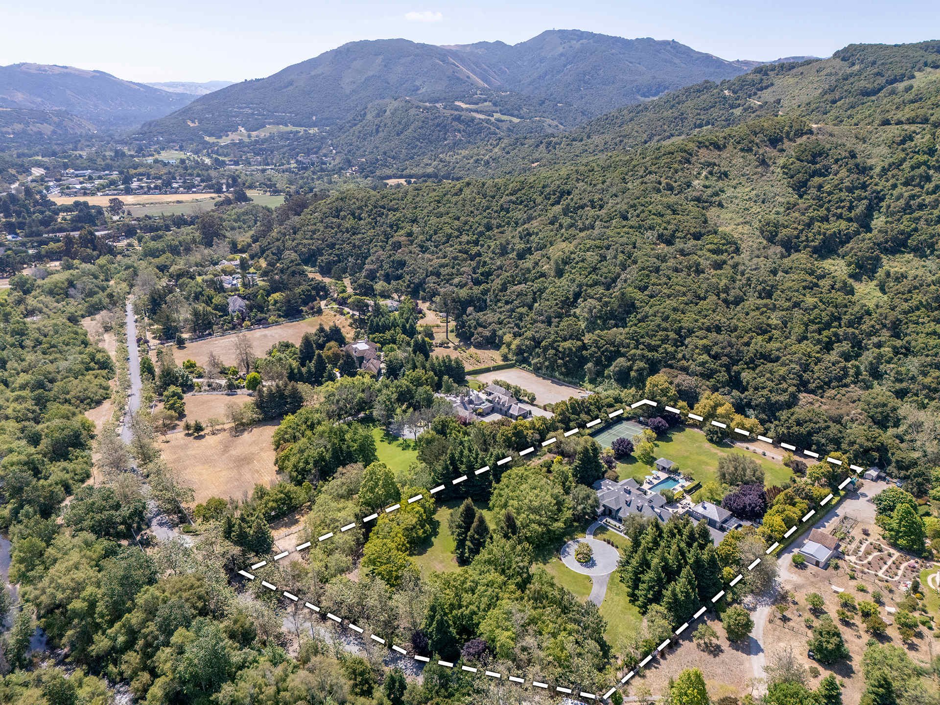 Luxurious French Country Estate - 8640 River Meadows Rd