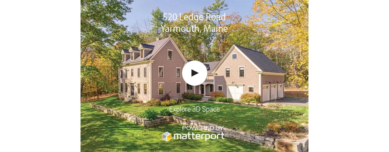 Virtual Open House – 520 Ledge Road, Yarmouth, Maine