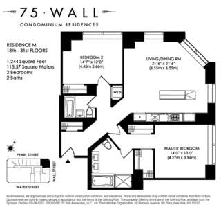 75 Wall Street, Apt 19-M