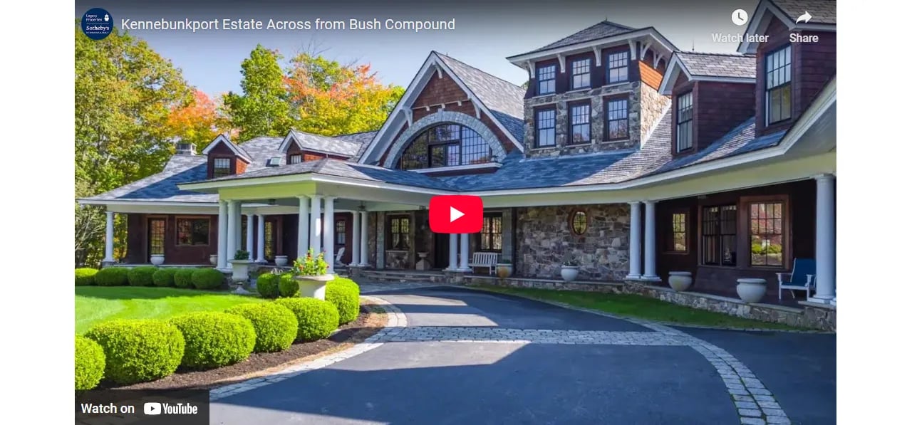 Kennebunkport Estate Across from Bush Compound