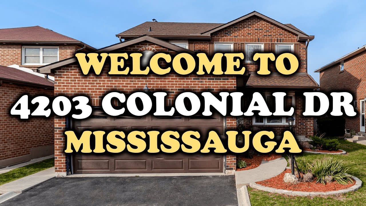 SOLD: 4203 Colonial Drive, Mississauga