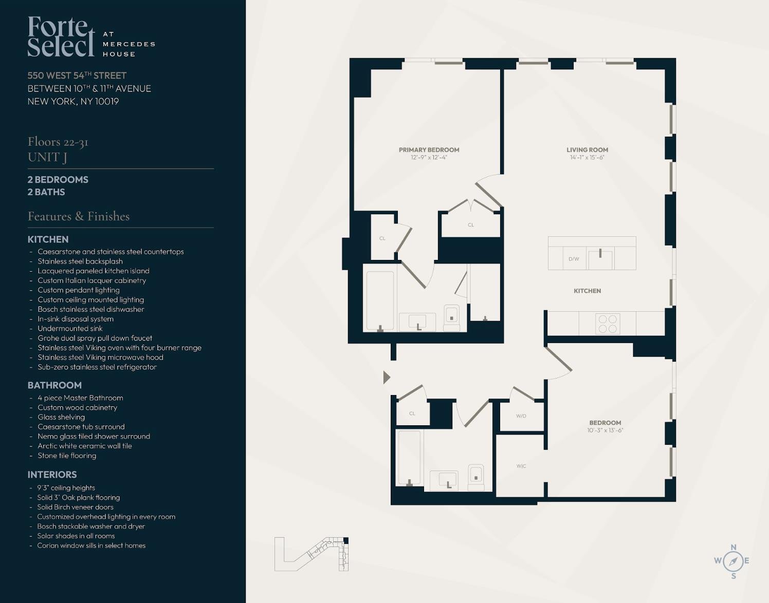 554 West 54th Street, Apt 27-J