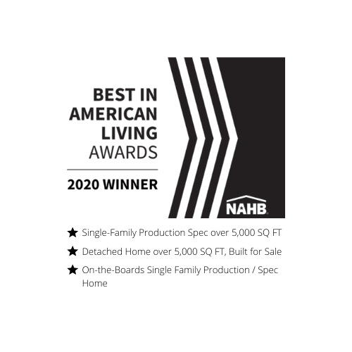 NAHB Best in American Living with BedBrock Developers