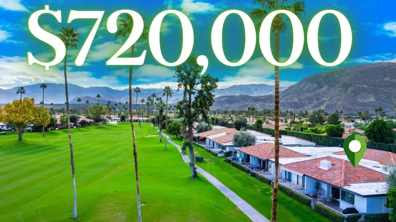 Step Inside Desert Oasis Living in this Luxury Condo with Golf Course Views in Rancho Mirage, CA