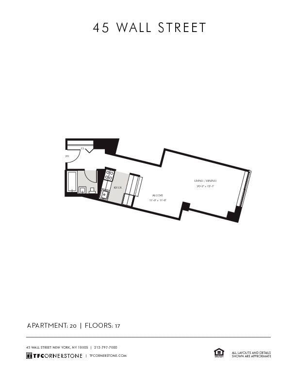 45 Wall Street, Apt 1720