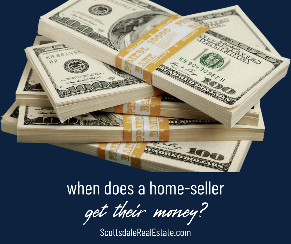 When Does a Home Seller Get Paid?