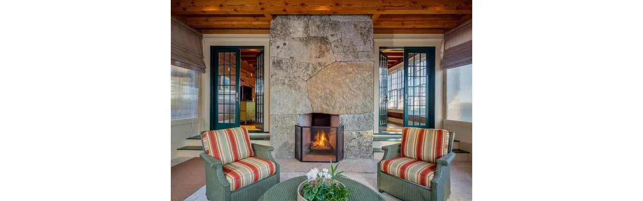 In the News – 6 Cozy Homes for Fireside Living