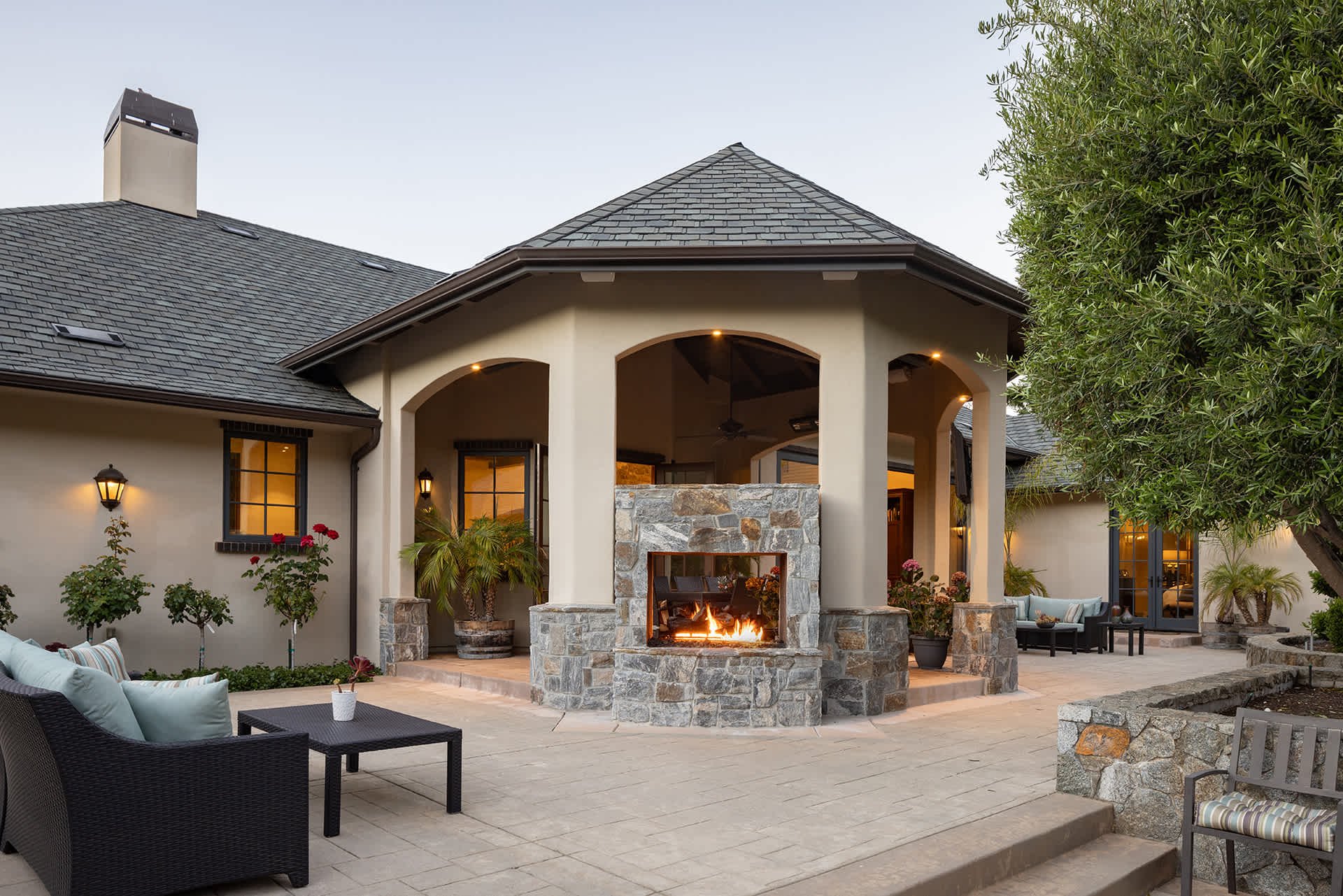 Luxurious French Country Estate - 8640 River Meadows Rd
